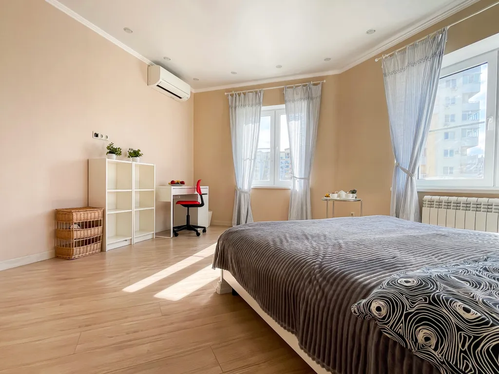 Прекрасная 3-комнатная квартира для большой семьи у моря