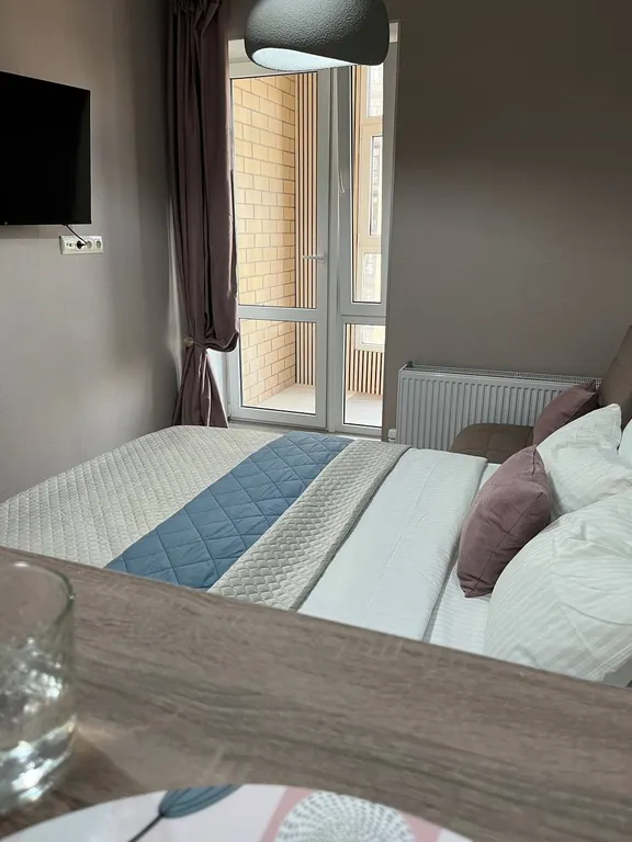 Стильная дизайнерская квартира в самом центре с видом на город