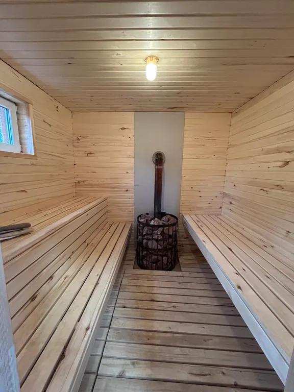 Коттедж Дом на природе с бассейном, русской баней и банным чаном — Афипский