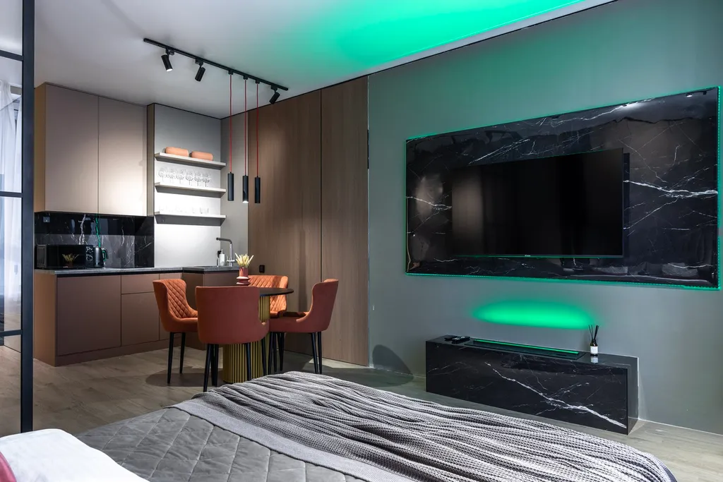 Квартира Квартира Студия в ЖК Сердце столицы на берегу реки Москвы — Москва