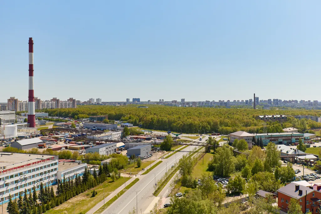 Квартира Апартаменты комфорт-класса с панорамным видом на город — Казань