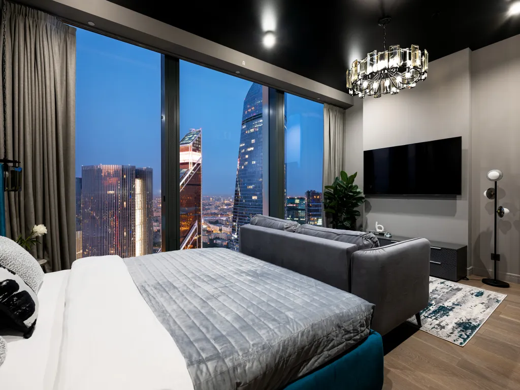 Квартира Квартира Видовая студия GM в Москва-Сити – твой личный penthouse — Москва