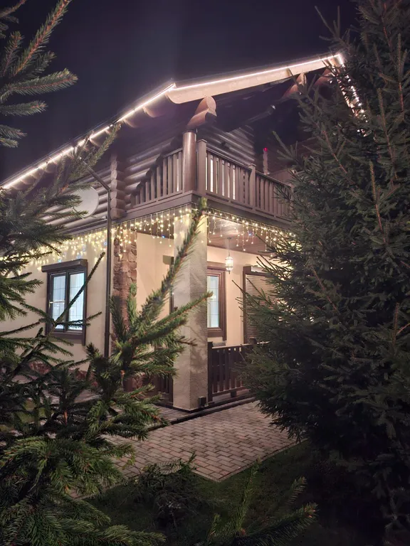 Дом шале с сауной, тренажерным залом и барбекю - для семьи и друзей