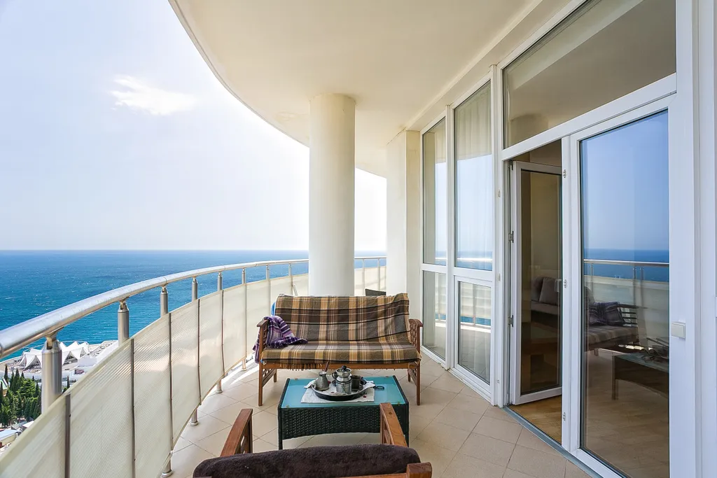 Апартаменты Luxe c видом на море, горы