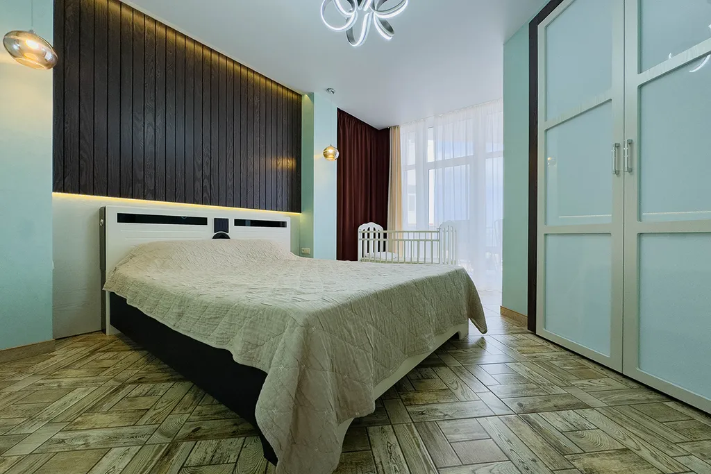 Апартаменты у моря с большой террасой и видом на рассвет