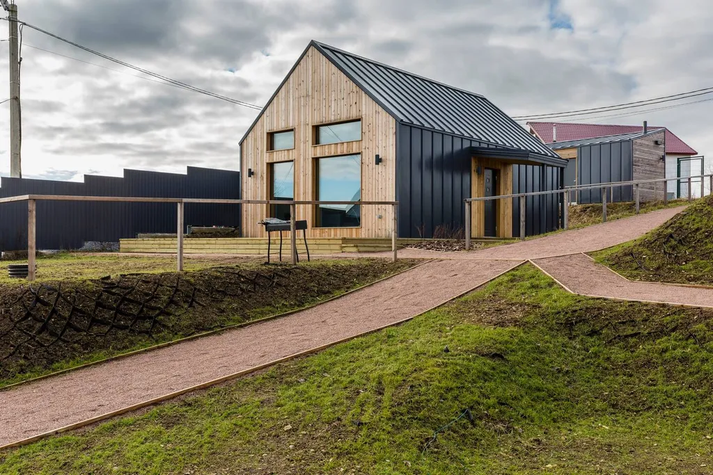 Коттедж Коттедж Family Barn Karvala - Barn house 65 & sauna — Красное Село