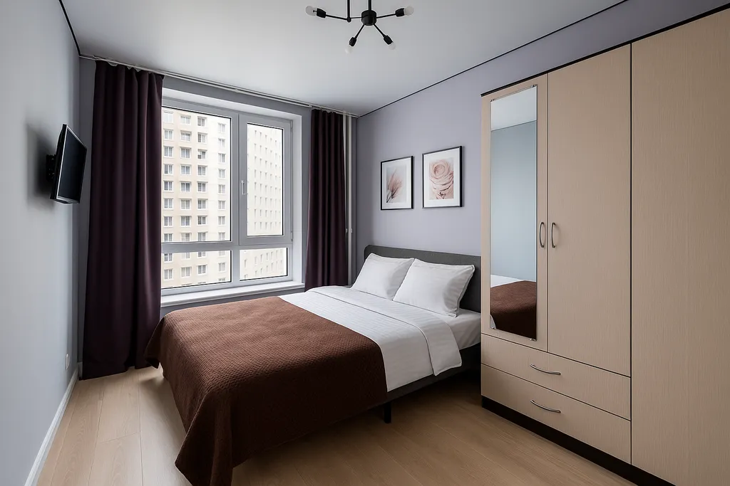 Квартира Квартира Новая студия в 2 минутах от метро Стрешнево — Москва