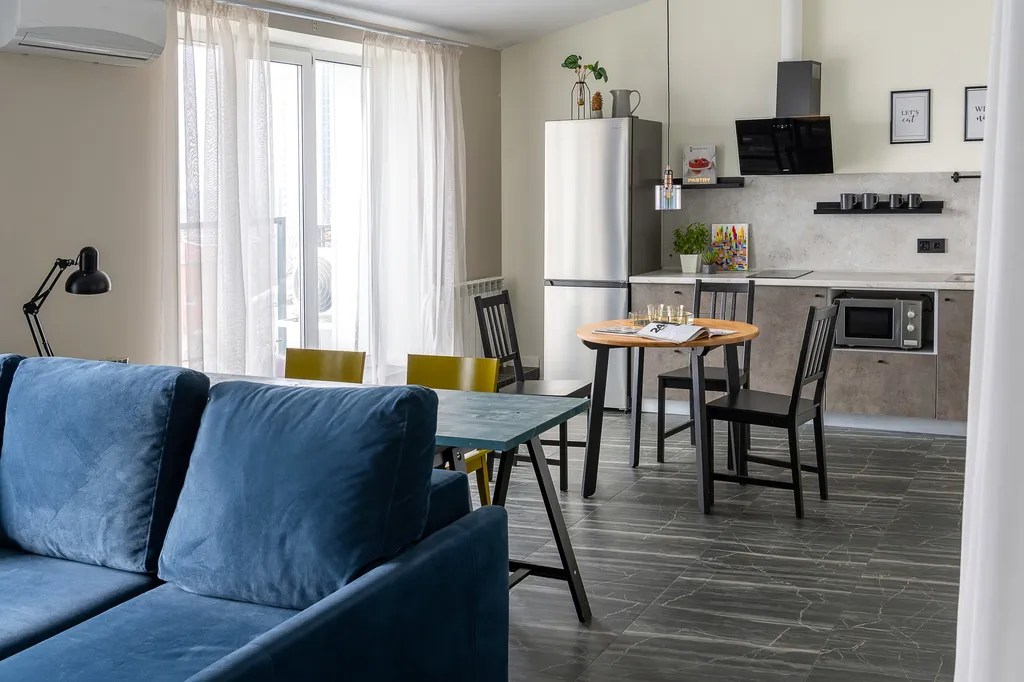 Апартамент с панорамным видом на центр города