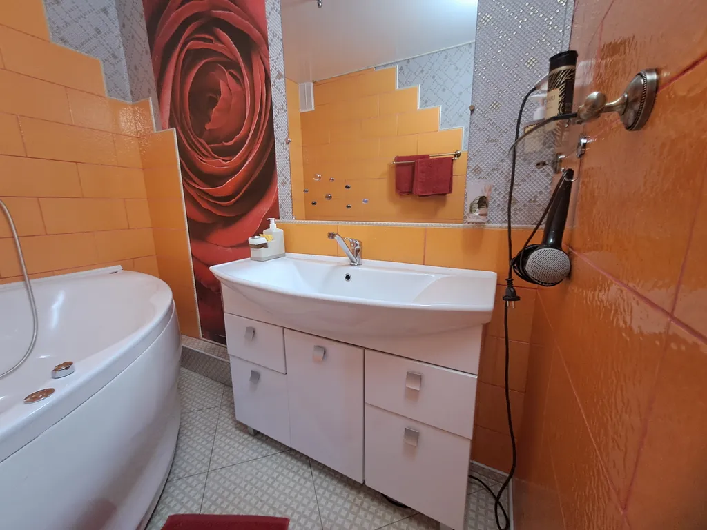 Квартира 1-комнатная квартира с кондиционером и джакузи с дизайнерским ремонтом — Барнаул