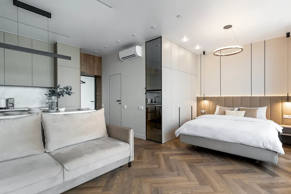 More suite с потрясающим видом на залив в 5 минутах от центра города