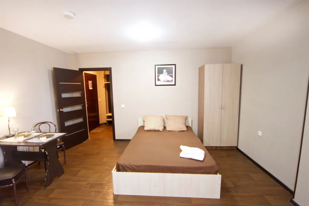 Квартира Квартира Уютная студия на 19 этаже возле ТРЦ Планета — Красноярск