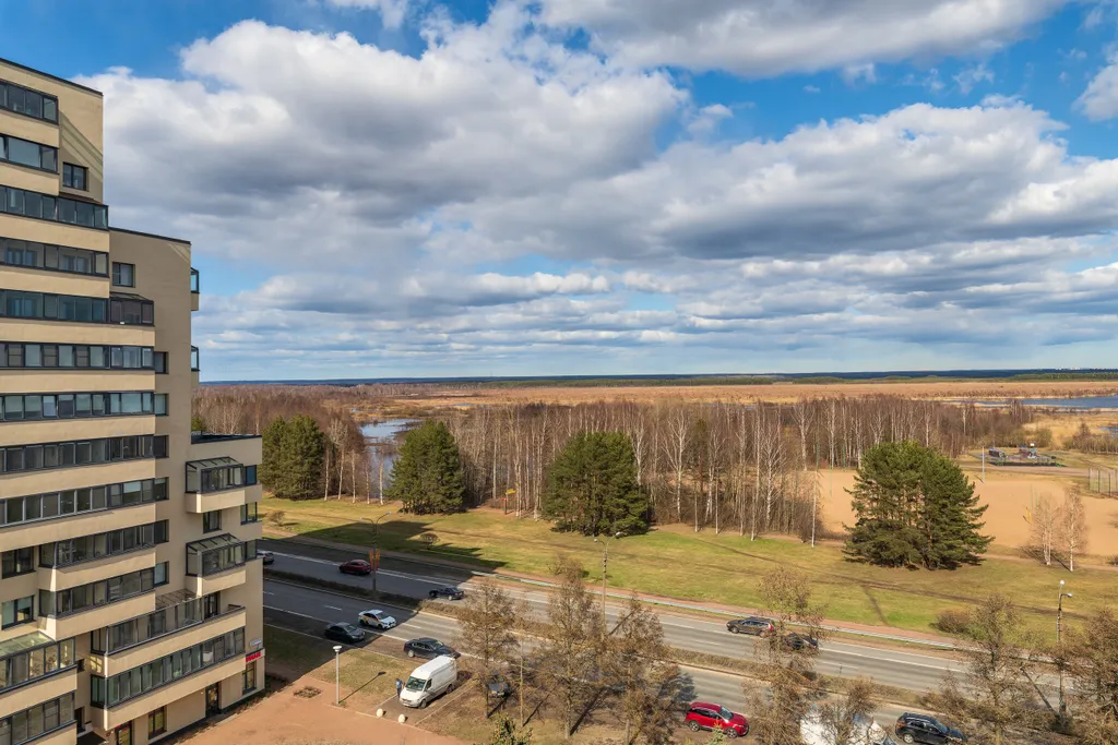Квартира "Панорама" на последнем этаже с шикарным видом на озеро