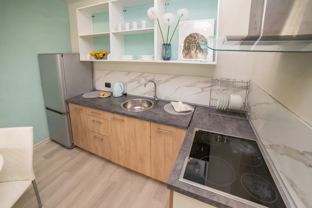 Евродвухкомнатная квартира на Чкалова 18 для 4 гостей