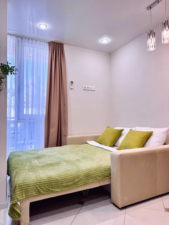 Квартира Квартира в ЖК Бизнес класса с бассейном, парковой и в 3 минутах от моря — Адлер