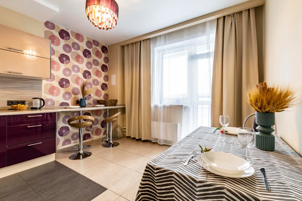 1-комнатная квартира возле метро Ботаническая для 4-х гостей