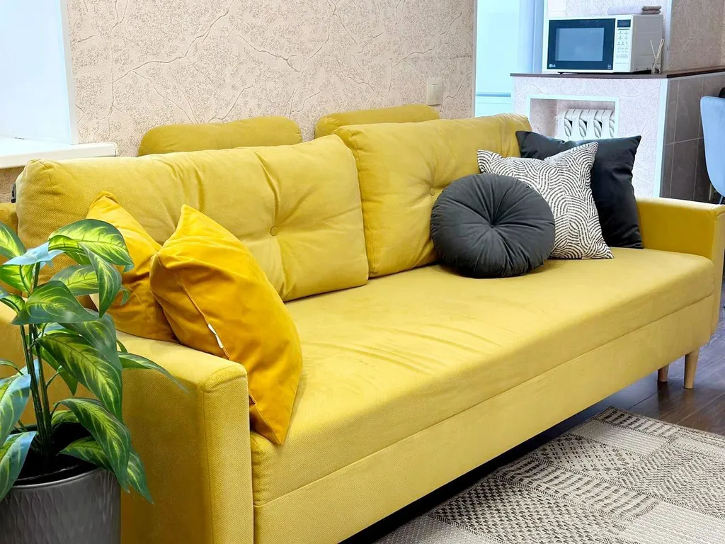 Просторная и уютная евродушка