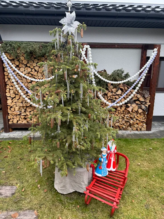 Коттедж белая береза