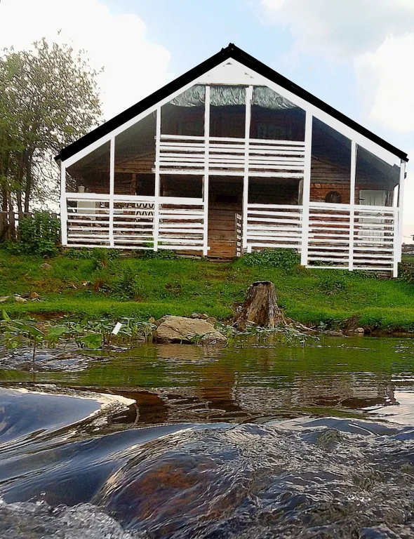 Уютный дом в таежном посёлке рядом с Телецким озером.