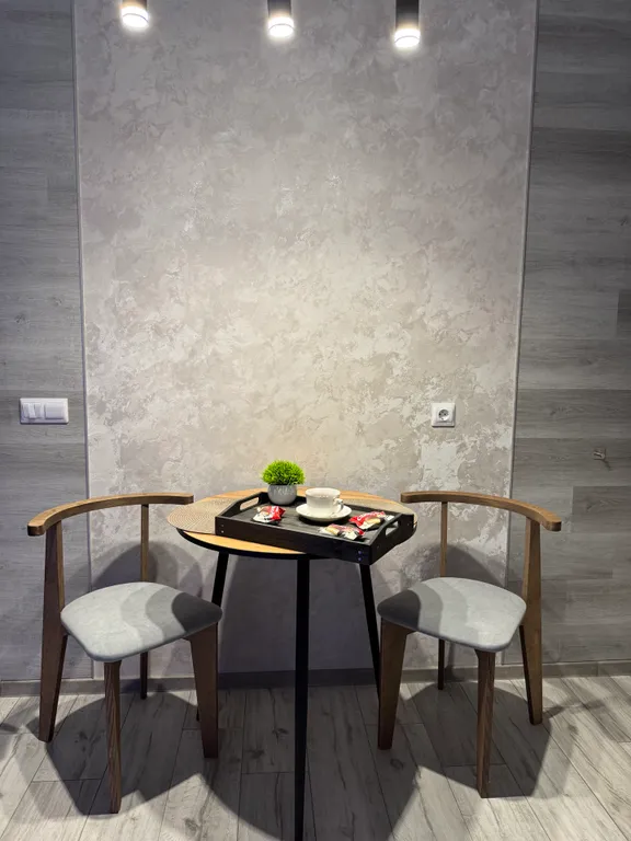 Студия с парящей кроватью