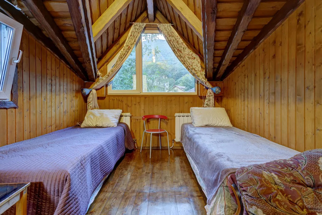 Шале с камином