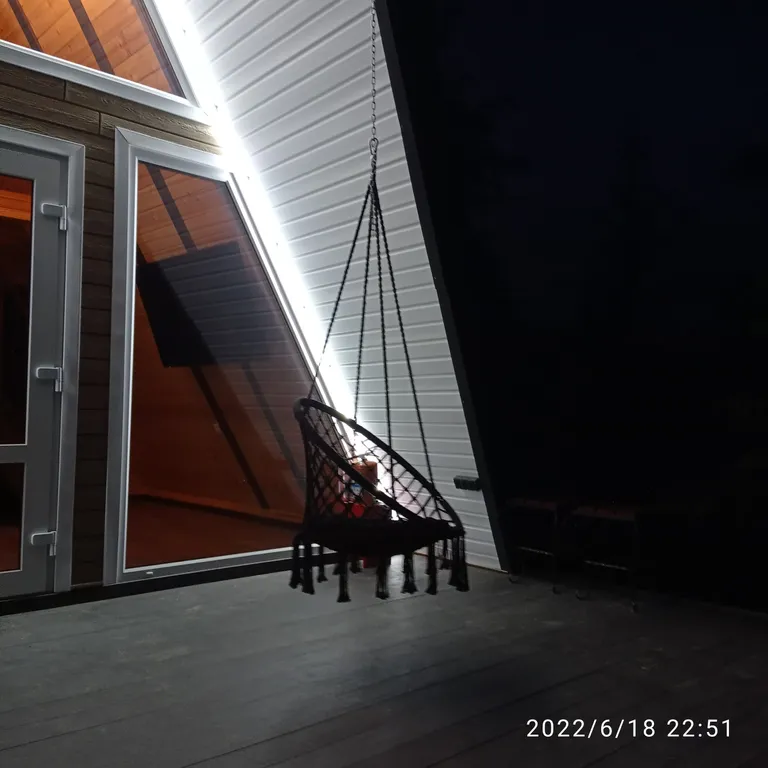 Коттедж Гостевой дом шале а-фрейм в ёлках с пятнистыми оленями и русской баней — Можайск