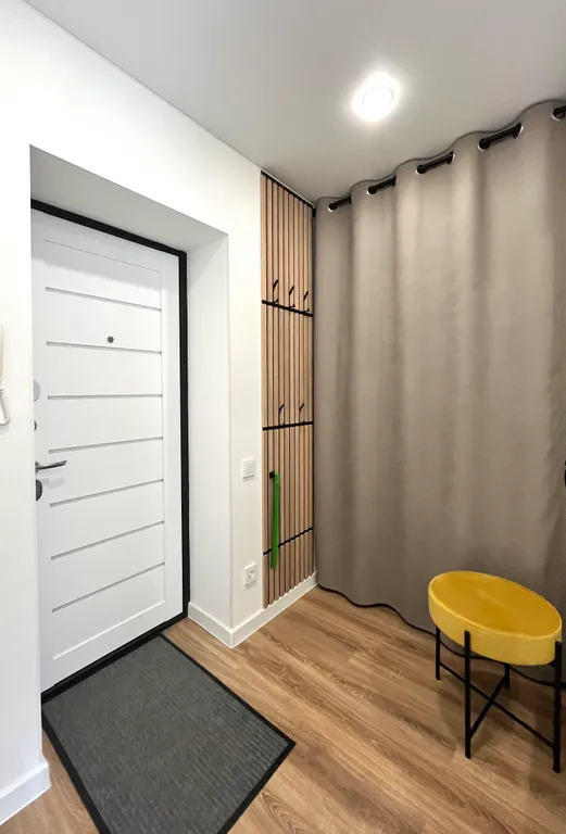 Уютная новая квартира в хорошем районе