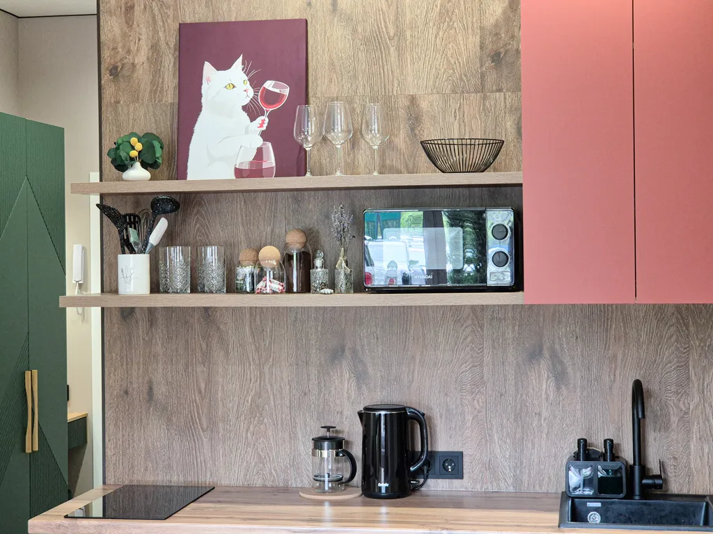 Летняя студия с дизайнерским ремонтом