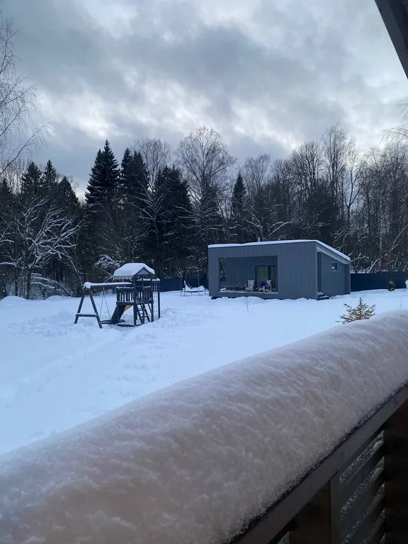 Лисий домик с камином