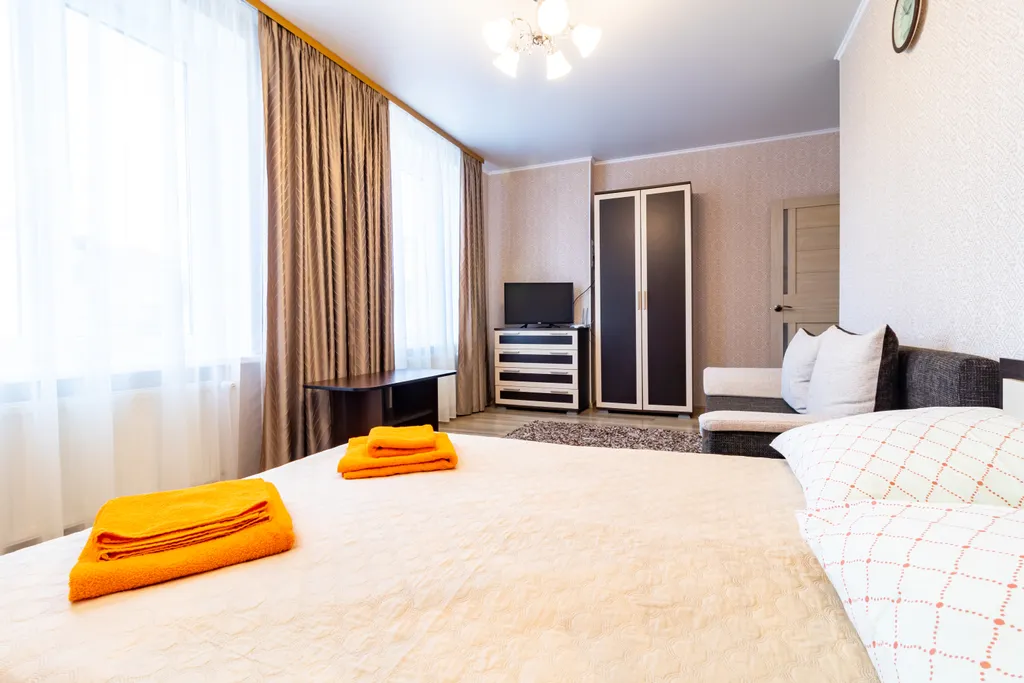 Солнечная квартира с видом на лес