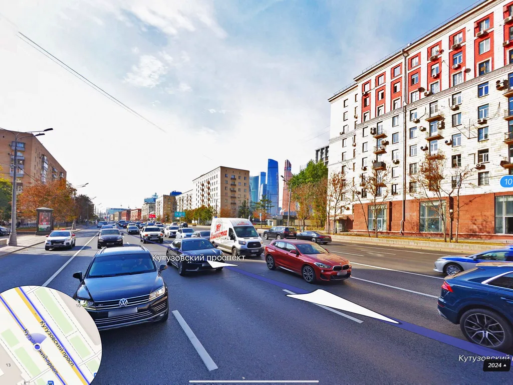 Квартира Квартира Уютная евродвушка у метро Киевская — Москва