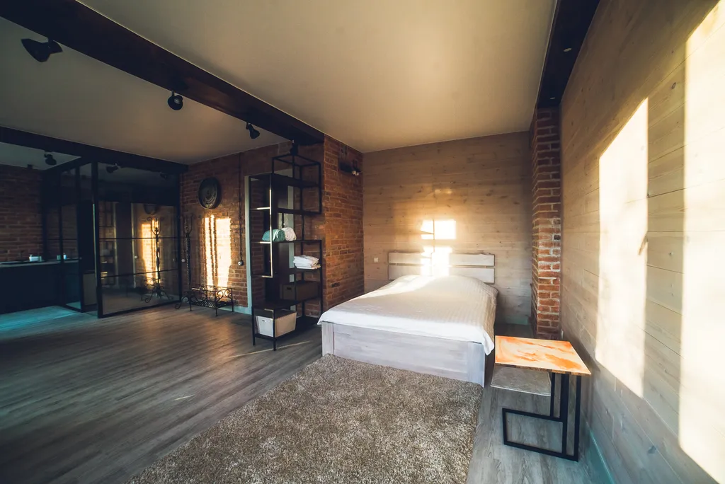 Лофт-студия с сауной и джакузи