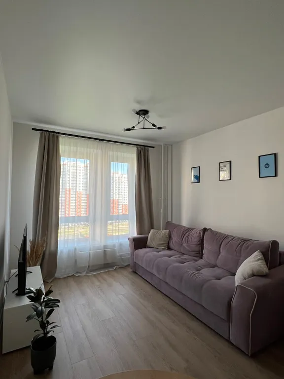 Светлая квартира в ЖК Бутово парк 2