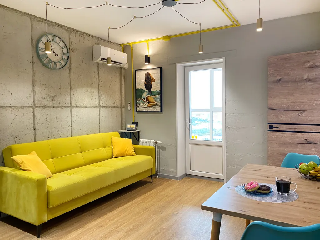 Квартира Квартира в Стиле Loft с панорамным видом на Море и Мост остров Русский — Владивосток