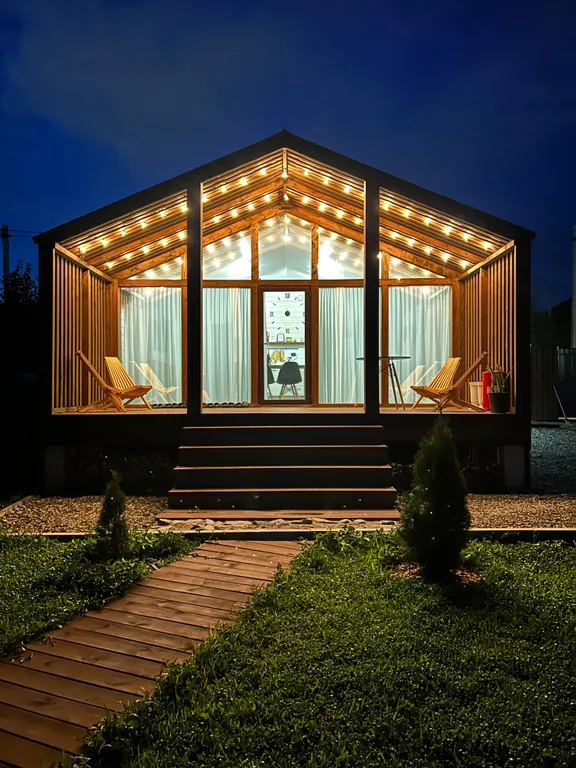 Уютный коттедж в черте города