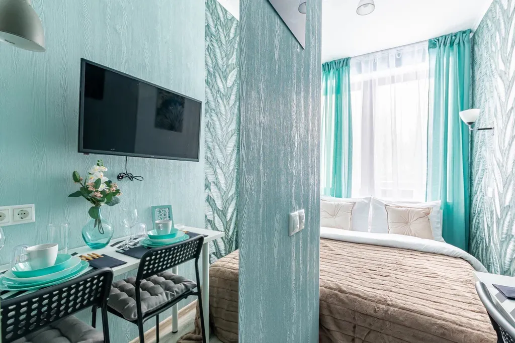 Уютная квартира-студия в ЖК Адмирал Waterhouse