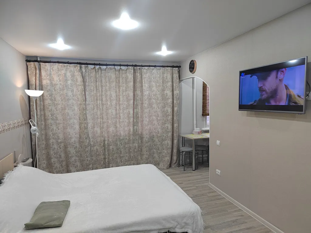 Теплая однокомнатная квартира на 3 этаже