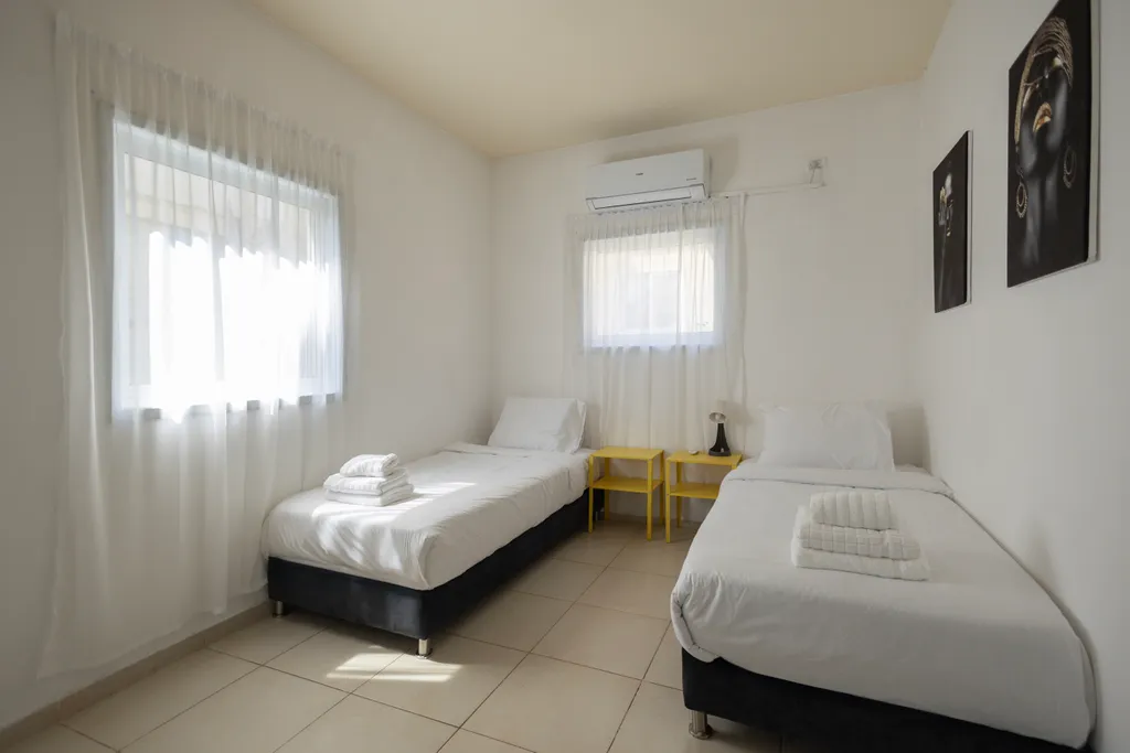 Тихая квартира около порта Тель Авив с бомбоубежищем