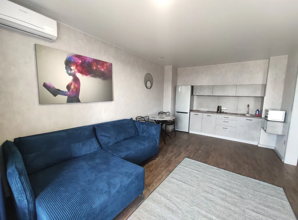 Двухкомнатная квартира евростандарта с закрытой территорией