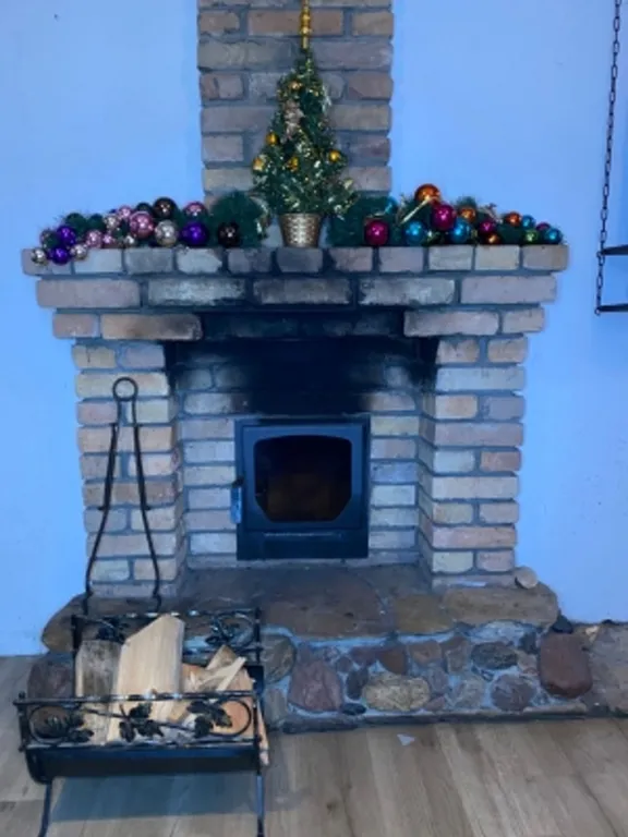 Коттедж Уютный дом с камином, баней на дровах и чаном в лесу на берегу реки — Старово