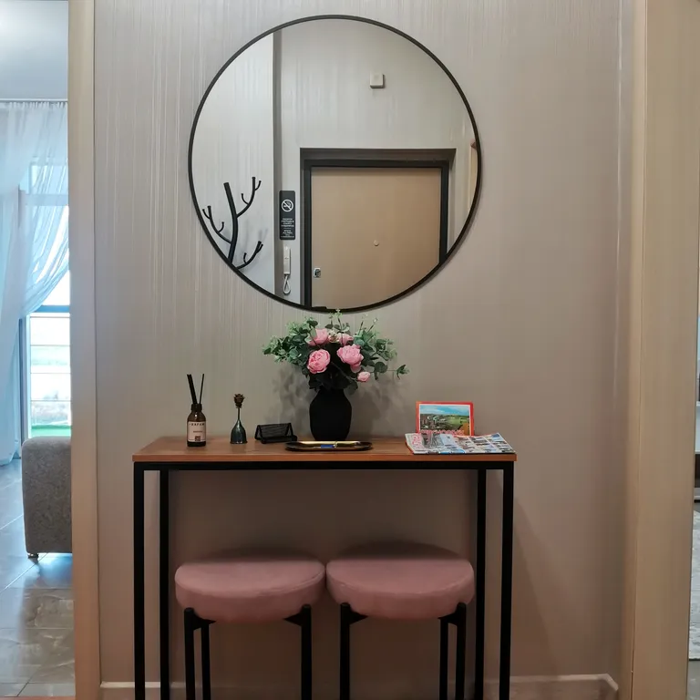 Квартира с шикарным видом на реку Енисей в ЖК Коломенские высотки