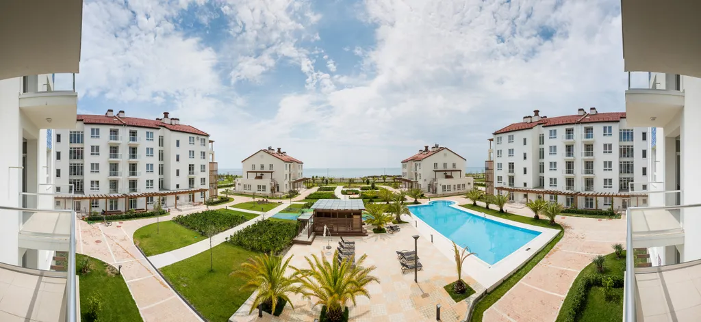 Апарт-отель Сириус Морской квартал С видом на море