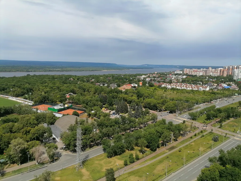 Квартира Панорамная квартира с видом на Волгу — Самара