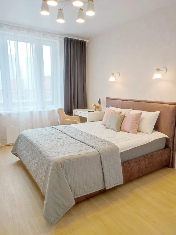 Люкс евро квартира с террасой около Планеты