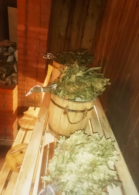 Коттедж Загородный деревянный дом с баней на дровах (Павловск, Коммунар) — Марьино