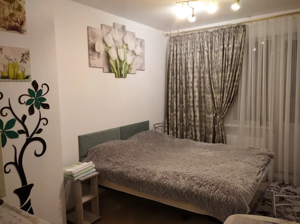 Квартира Квартира Просторная комфортная уютная студия с прекрасным видом на берег Волги — Тверь