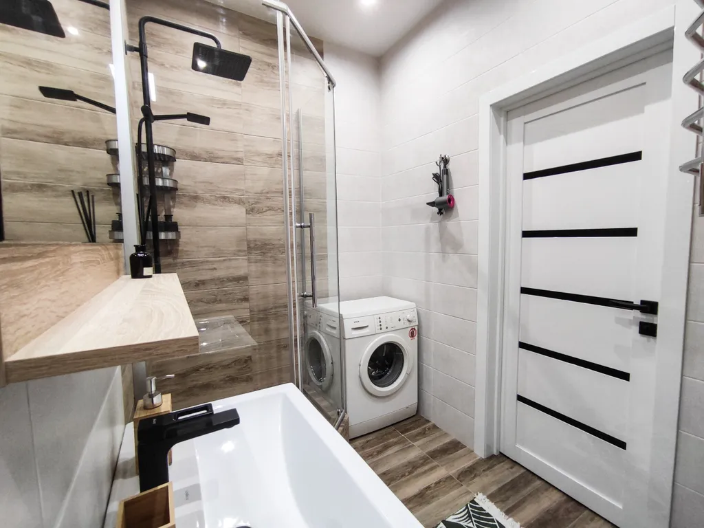 Двухкомнатная студия с красивым видом на город