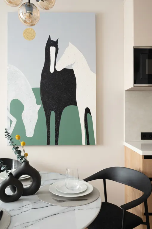 Квартира Квартира с отдельной спальней и просторной кухней-гостиной — Москва