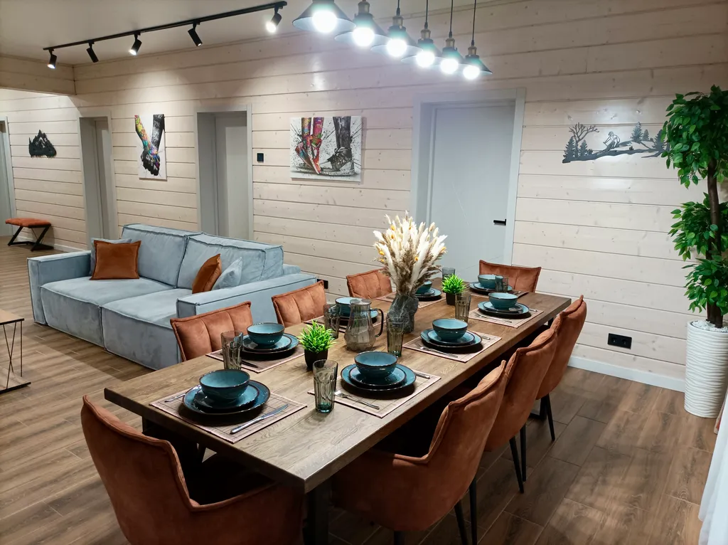 Новый дом в Кировске с видом на горы Взорви Вельвет