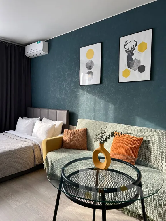 Двухкомнатная квартира в центре города