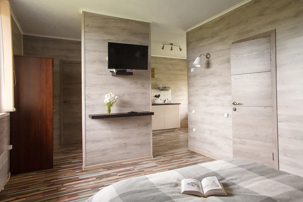 Апартаменты - студия с персональной баней и террасой